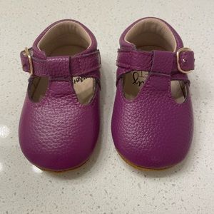 Purple Monkey Feet shoes